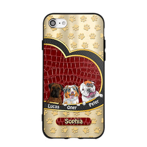 Personalized Dog Lover Phone Case Printed 22AUG-DT19