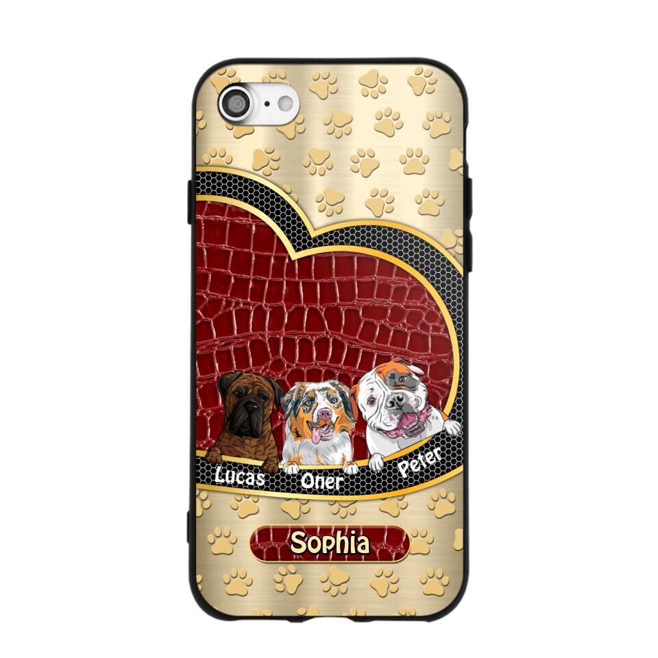 Personalized Dog Lover Phone Case Printed 22AUG-DT19