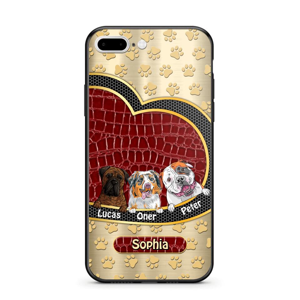 Personalized Dog Lover Phone Case Printed 22AUG-DT19