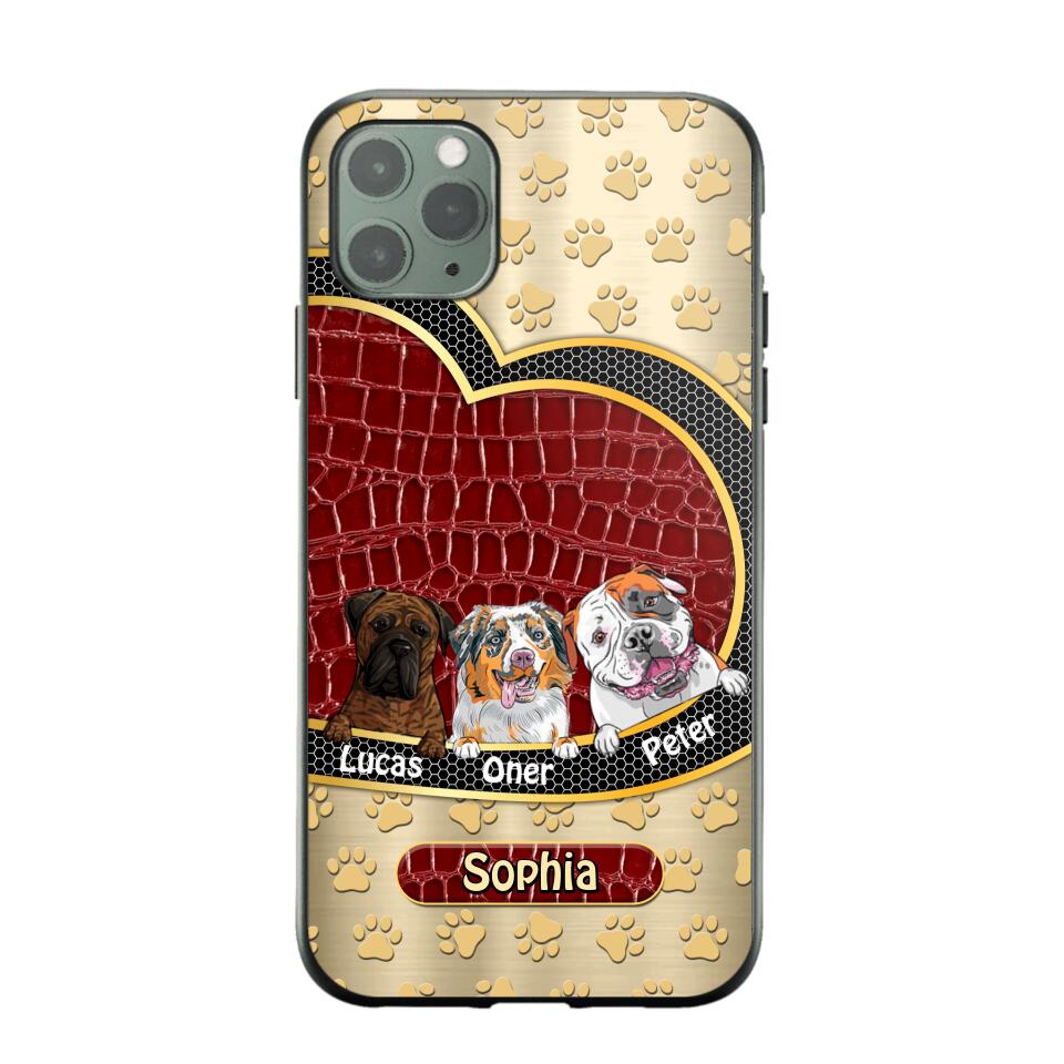 Personalized Dog Lover Phone Case Printed 22AUG-DT19