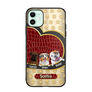 Personalized Dog Lover Phone Case Printed 22AUG-DT19