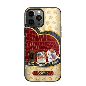 Personalized Dog Lover Phone Case Printed 22AUG-DT19