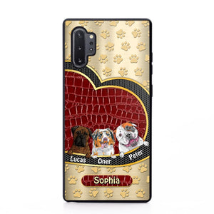 Personalized Dog Lover Phone Case Printed 22AUG-DT19