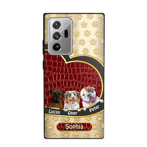 Personalized Dog Lover Phone Case Printed 22AUG-DT19