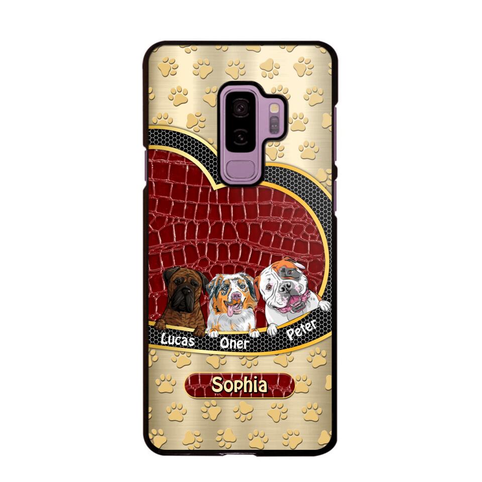 Personalized Dog Lover Phone Case Printed 22AUG-DT19