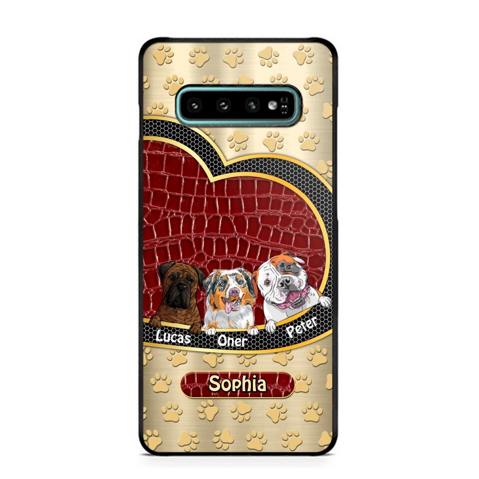 Personalized Dog Lover Phone Case Printed 22AUG-DT19