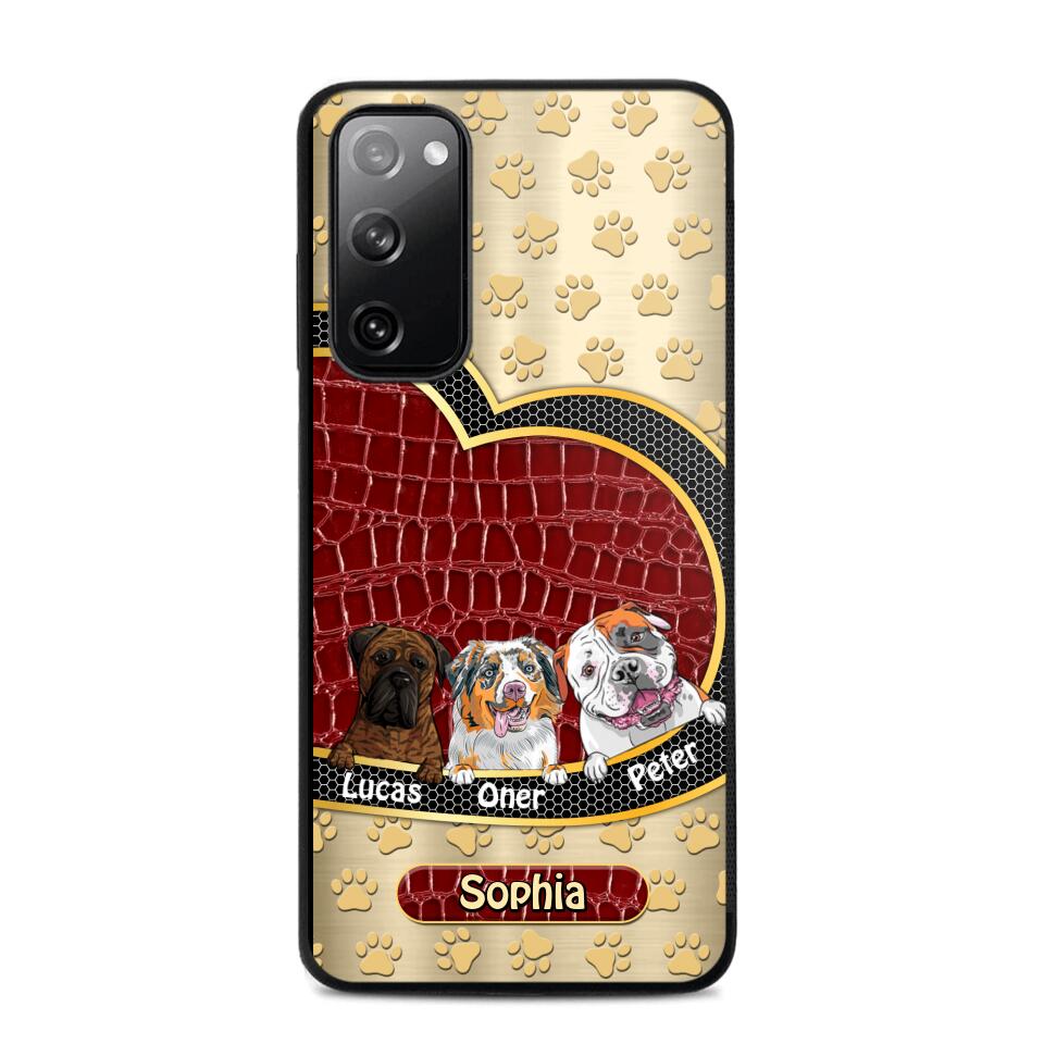 Personalized Dog Lover Phone Case Printed 22AUG-DT19