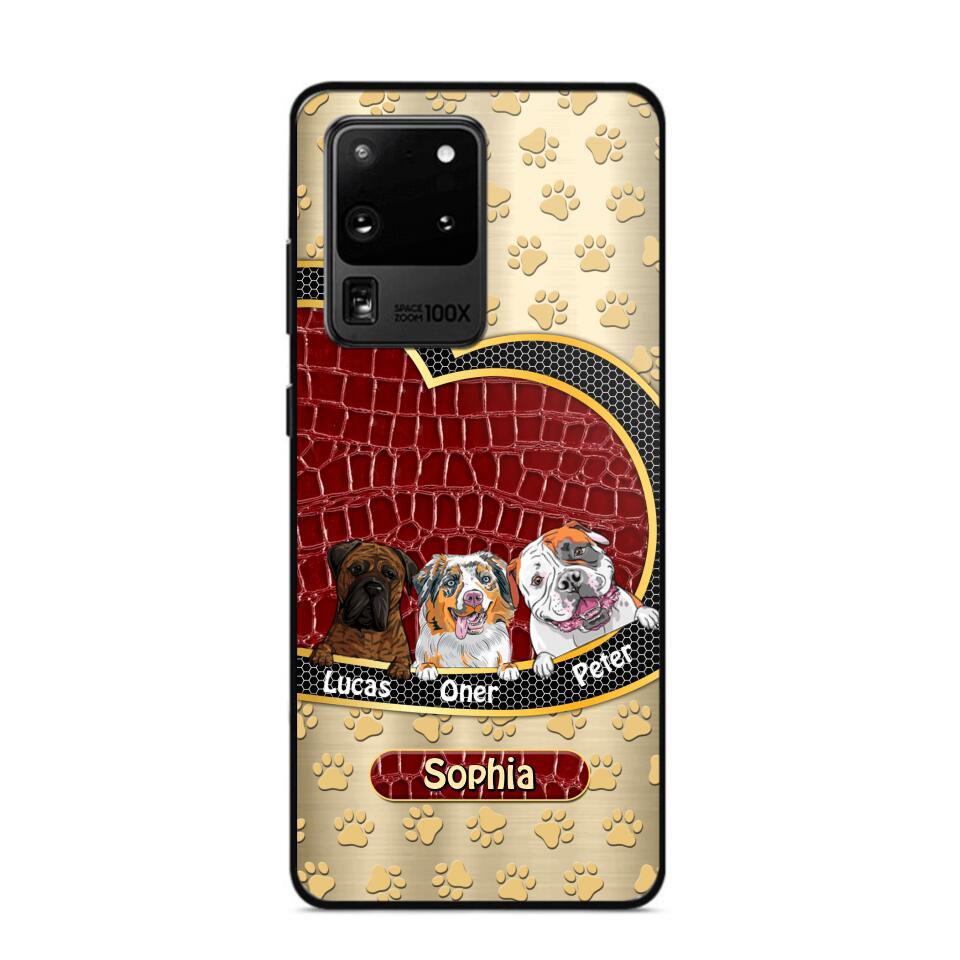 Personalized Dog Lover Phone Case Printed 22AUG-DT19