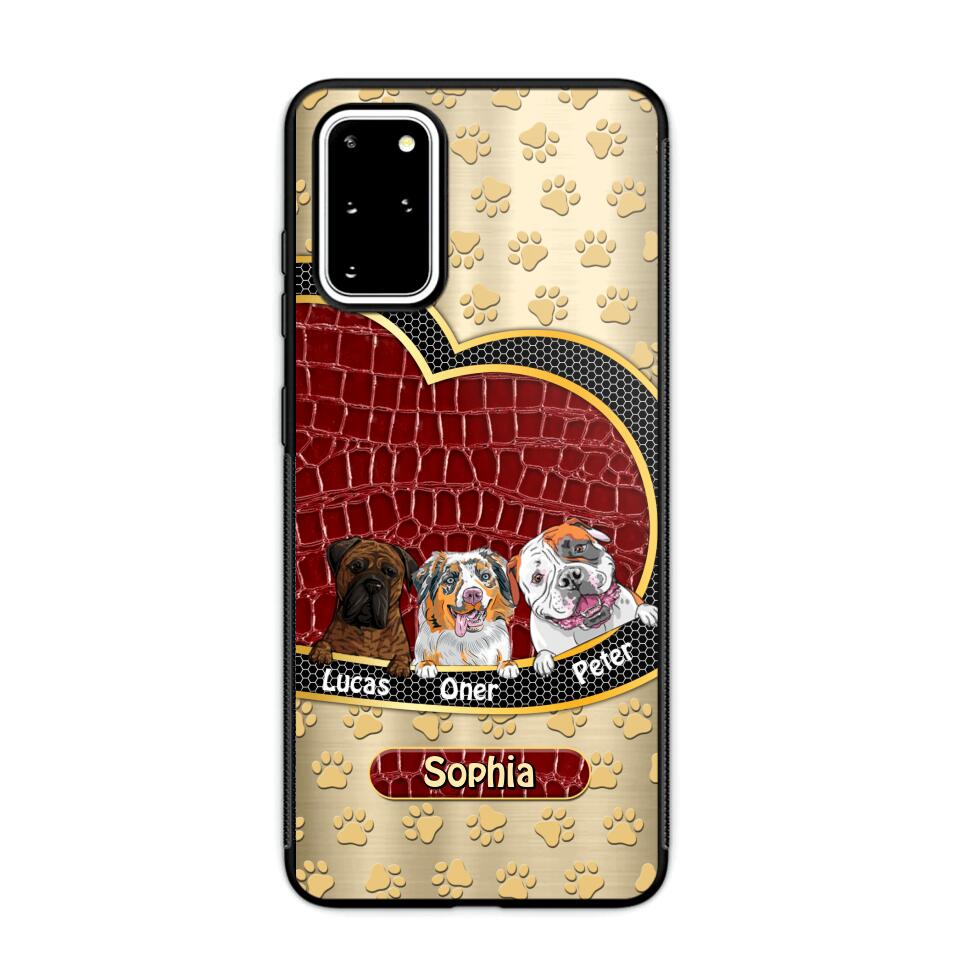 Personalized Dog Lover Phone Case Printed 22AUG-DT19