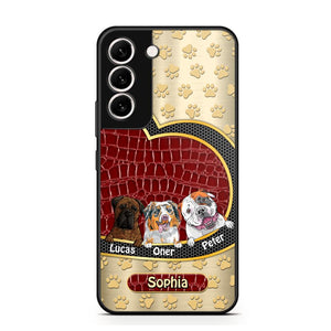 Personalized Dog Lover Phone Case Printed 22AUG-DT19