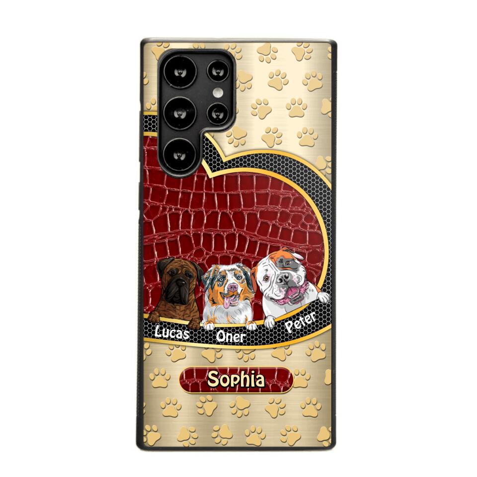 Personalized Dog Lover Phone Case Printed 22AUG-DT19