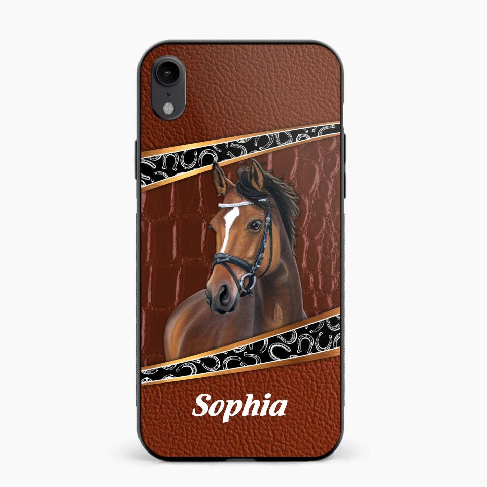 Personalized Horse Lover Phone Case Printed 22AUG-HY19