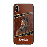 Personalized Horse Lover Phone Case Printed 22AUG-HY19