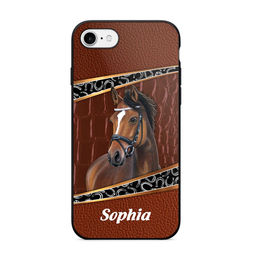 Personalized Horse Lover Phone Case Printed 22AUG-HY19