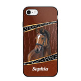 Personalized Horse Lover Phone Case Printed 22AUG-HY19