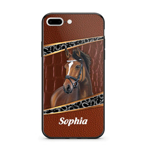 Personalized Horse Lover Phone Case Printed 22AUG-HY19