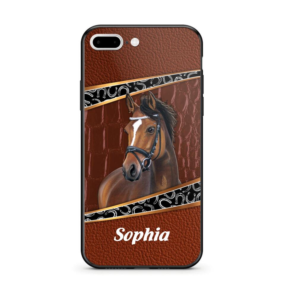 Personalized Horse Lover Phone Case Printed 22AUG-HY19