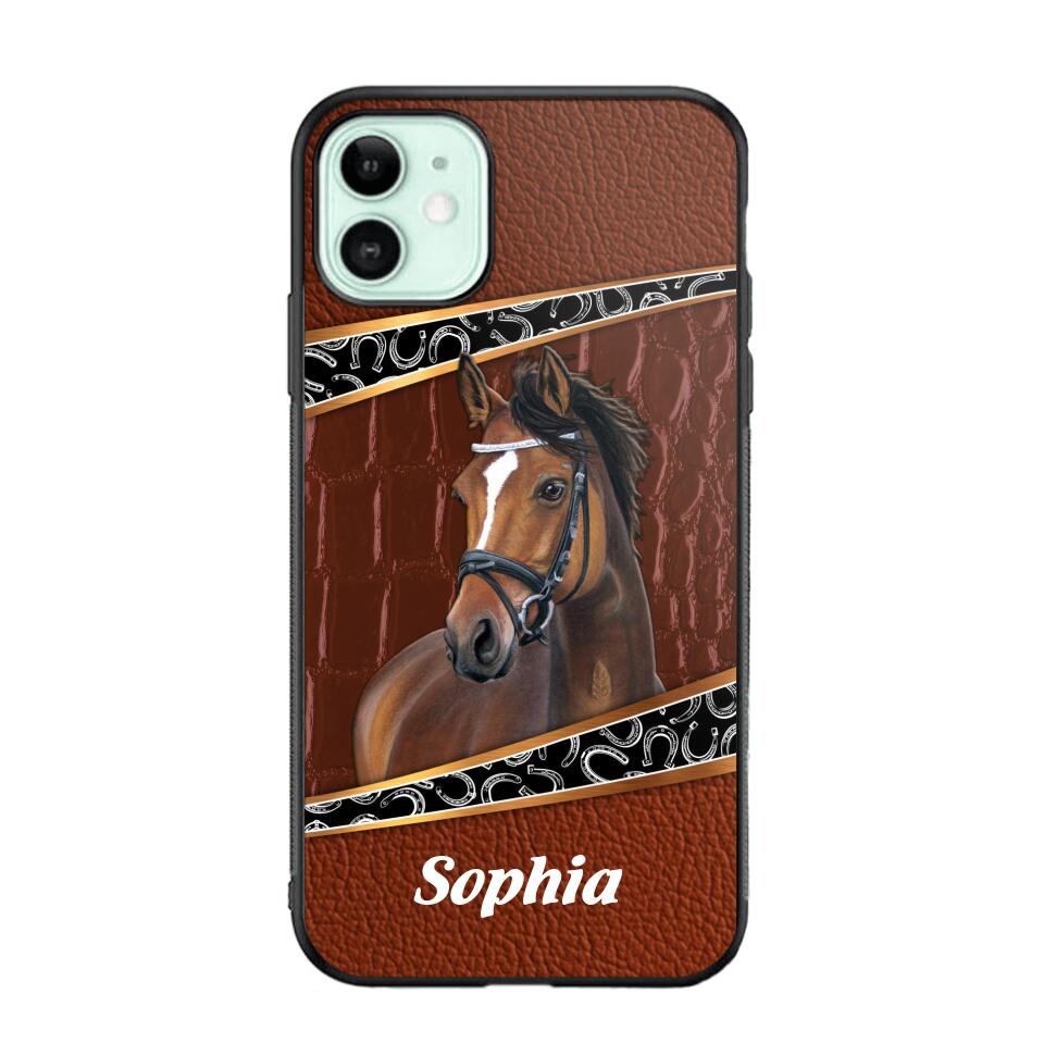 Personalized Horse Lover Phone Case Printed 22AUG-HY19