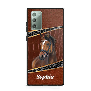 Personalized Horse Lover Phone Case Printed 22AUG-HY19