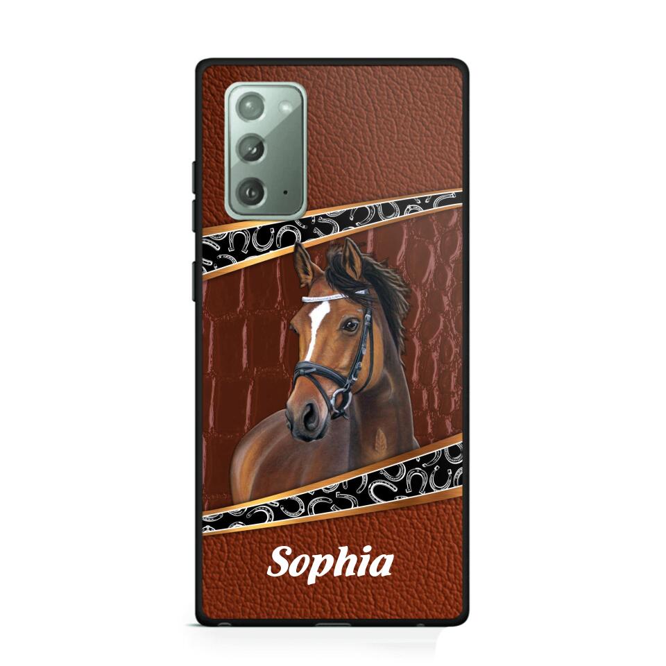 Personalized Horse Lover Phone Case Printed 22AUG-HY19