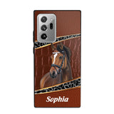 Personalized Horse Lover Phone Case Printed 22AUG-HY19