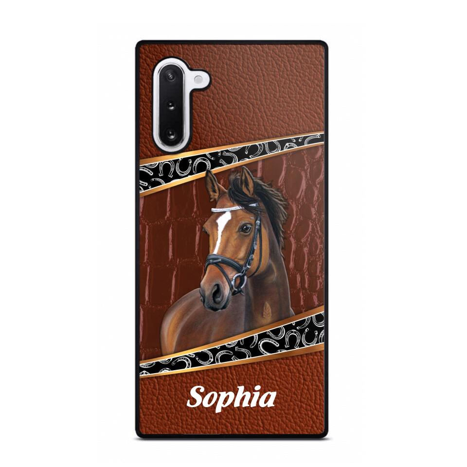 Personalized Horse Lover Phone Case Printed 22AUG-HY19