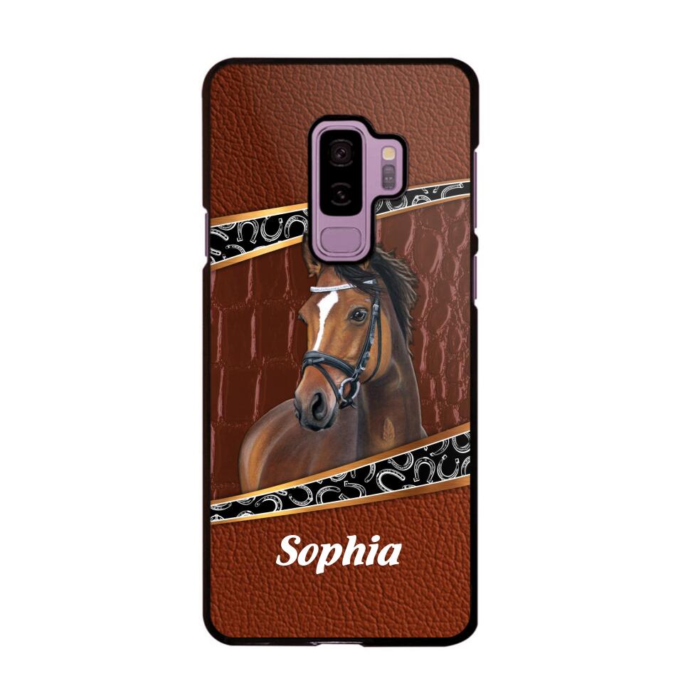 Personalized Horse Lover Phone Case Printed 22AUG-HY19