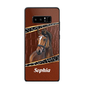 Personalized Horse Lover Phone Case Printed 22AUG-HY19