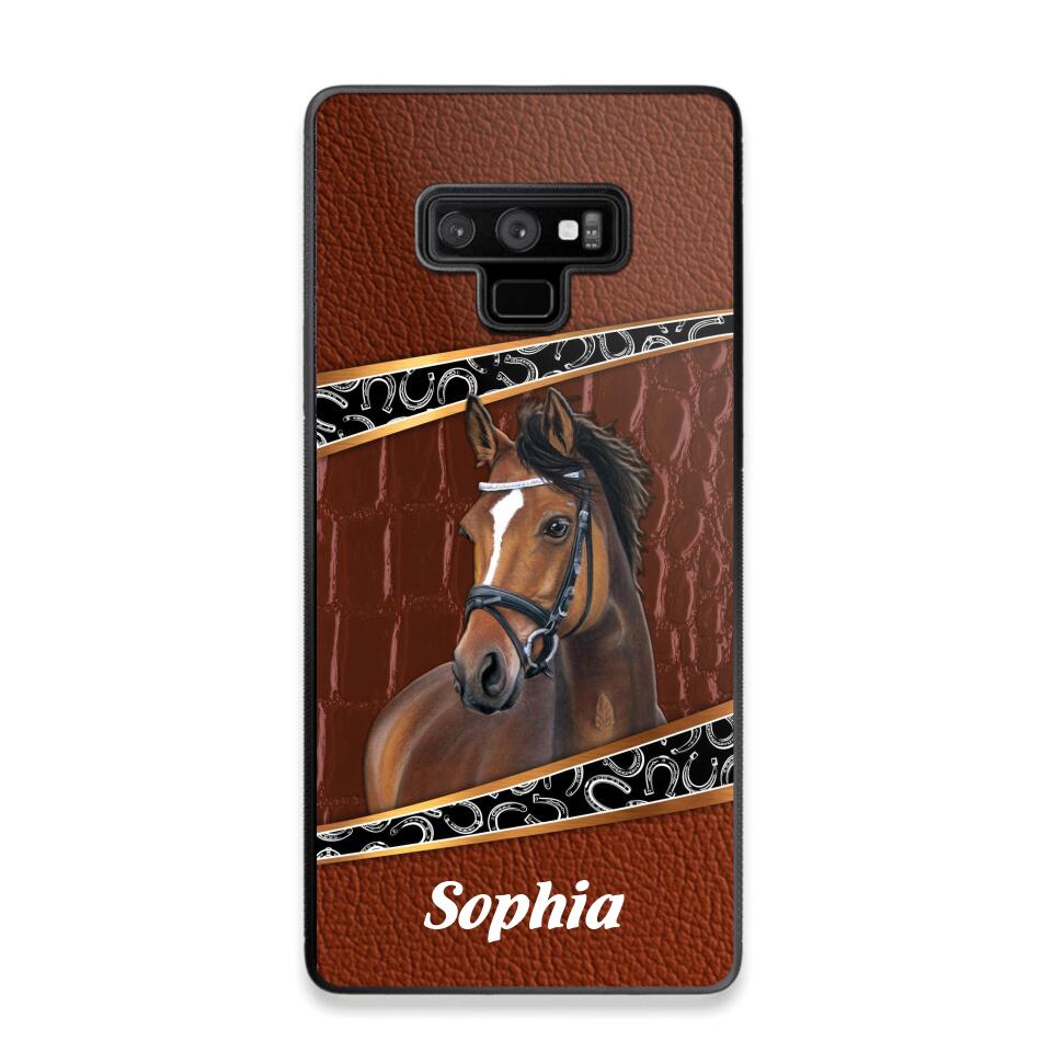 Personalized Horse Lover Phone Case Printed 22AUG-HY19