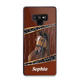 Personalized Horse Lover Phone Case Printed 22AUG-HY19