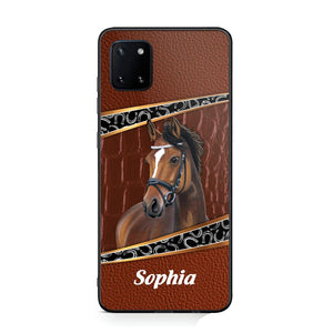 Personalized Horse Lover Phone Case Printed 22AUG-HY19