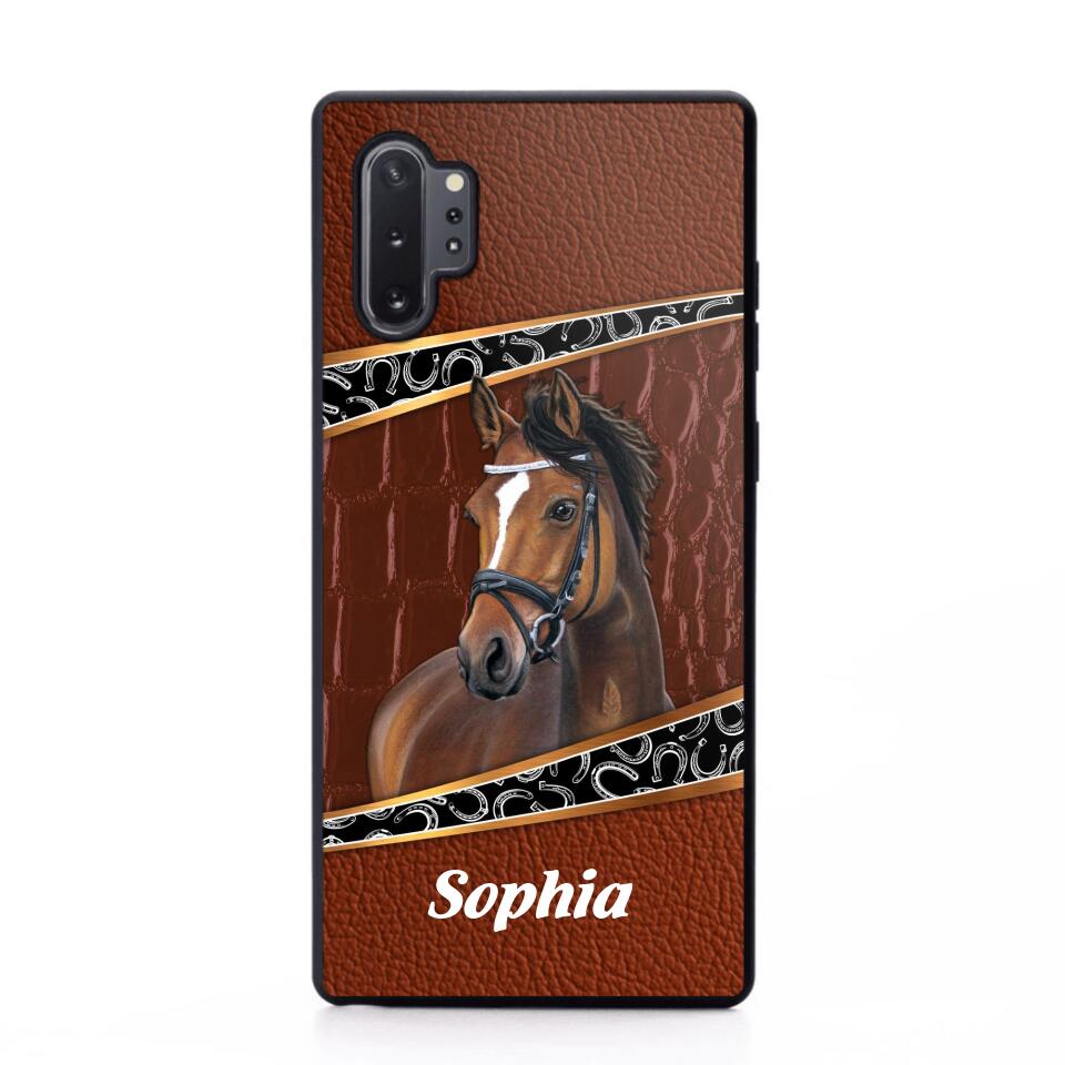 Personalized Horse Lover Phone Case Printed 22AUG-HY19