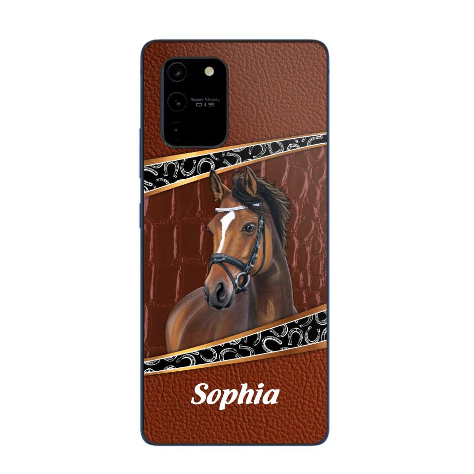 Personalized Horse Lover Phone Case Printed 22AUG-HY19