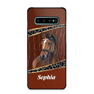 Personalized Horse Lover Phone Case Printed 22AUG-HY19