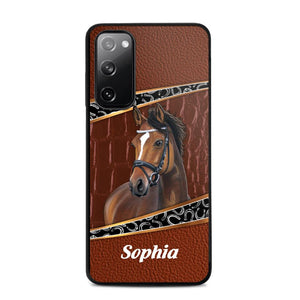 Personalized Horse Lover Phone Case Printed 22AUG-HY19