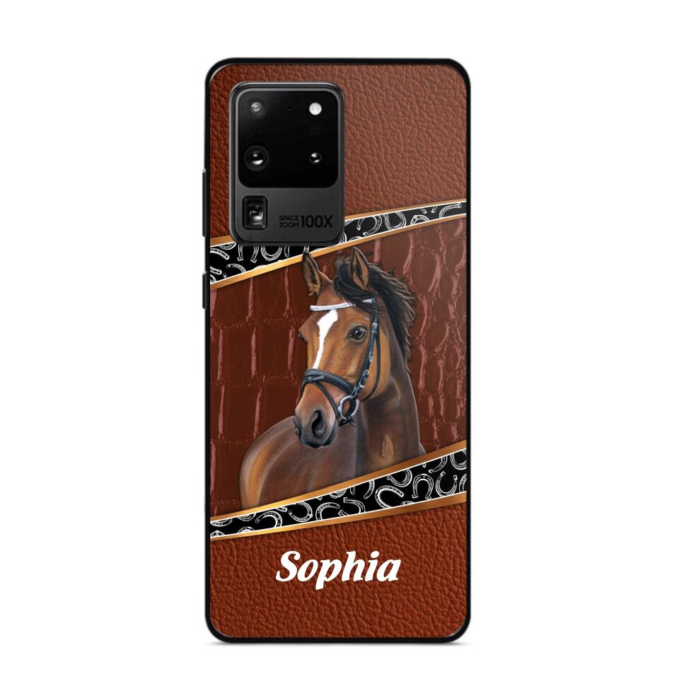 Personalized Horse Lover Phone Case Printed 22AUG-HY19