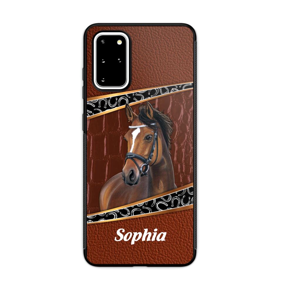 Personalized Horse Lover Phone Case Printed 22AUG-HY19