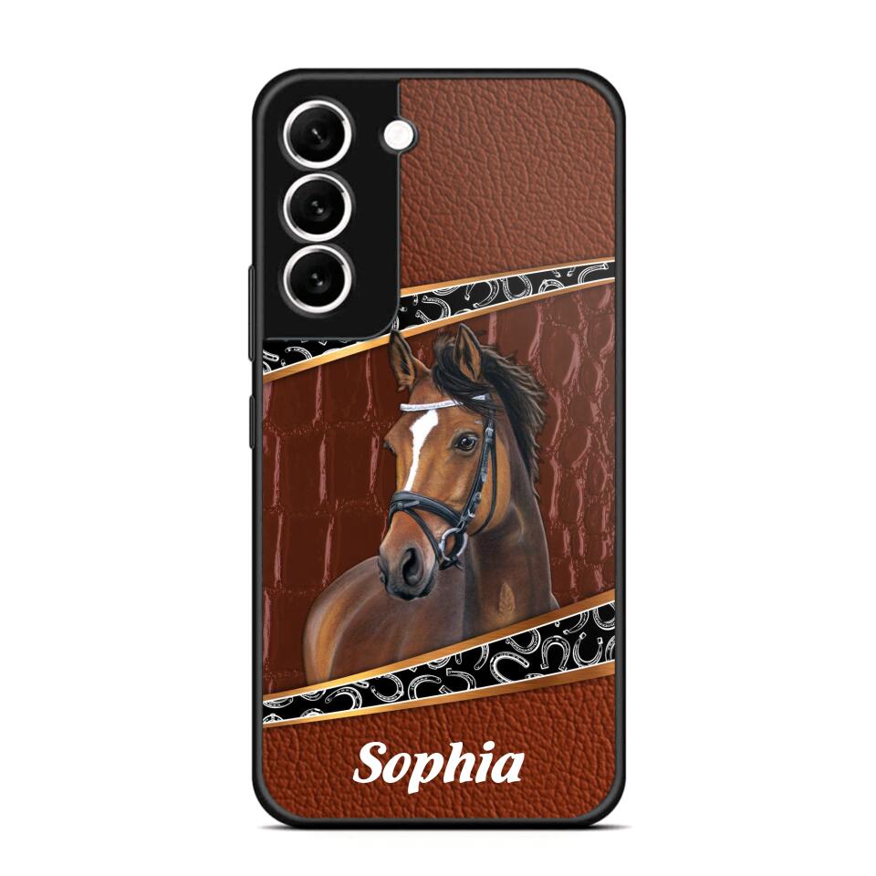 Personalized Horse Lover Phone Case Printed 22AUG-HY19