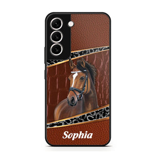 Personalized Horse Lover Phone Case Printed 22AUG-HY19