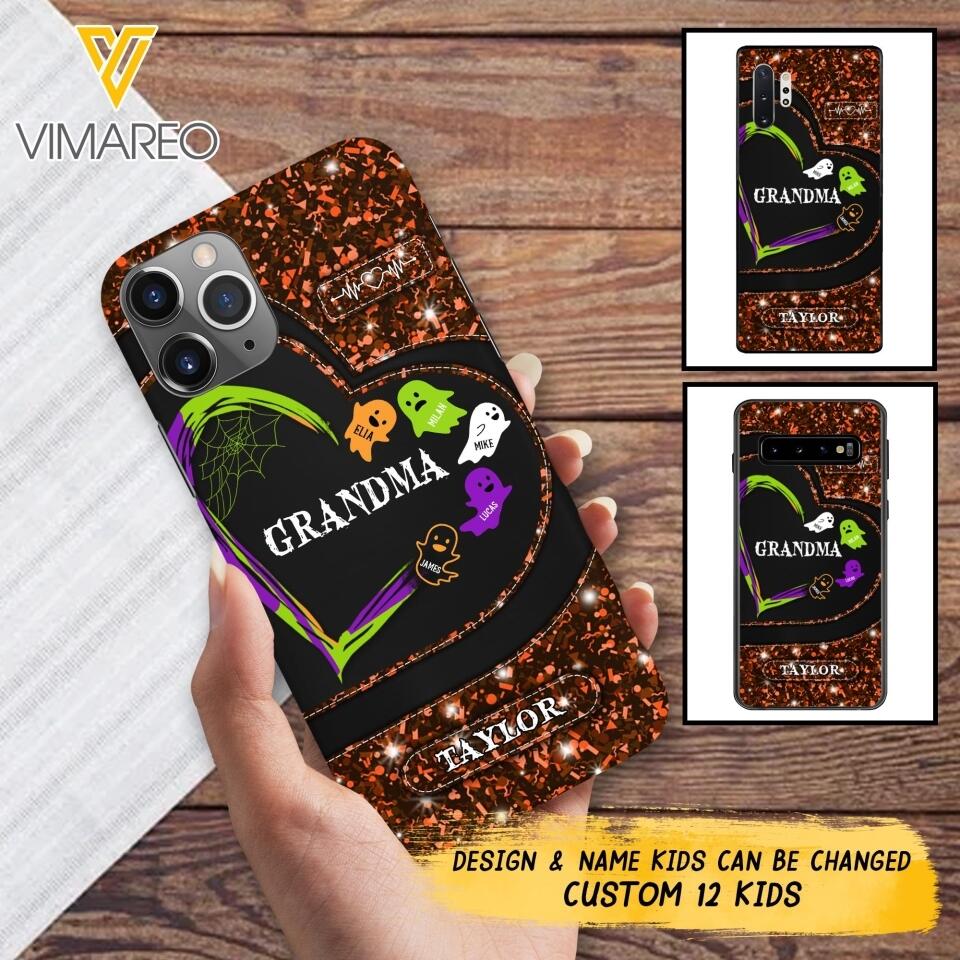 Personalized Halloween Kid Phone Case Printed NQHY1808