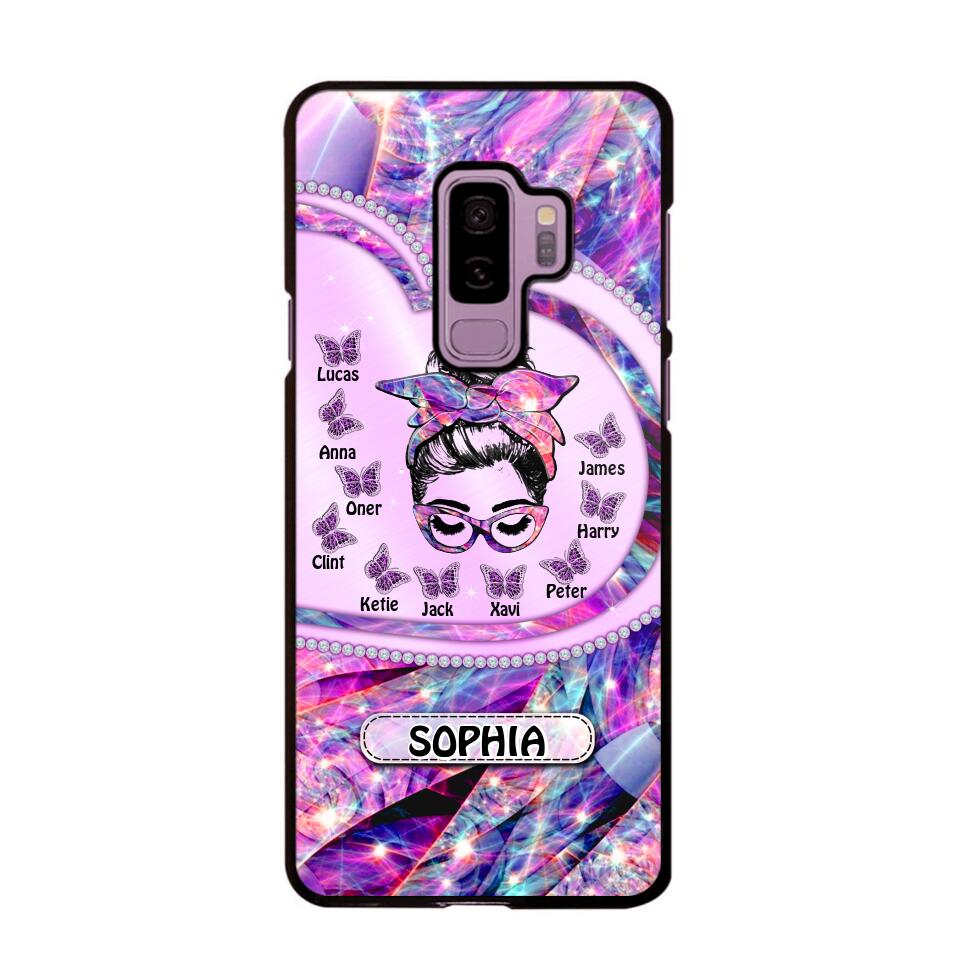 Personalized Grandma Kid Phone Case Printed 22AUG-DT19