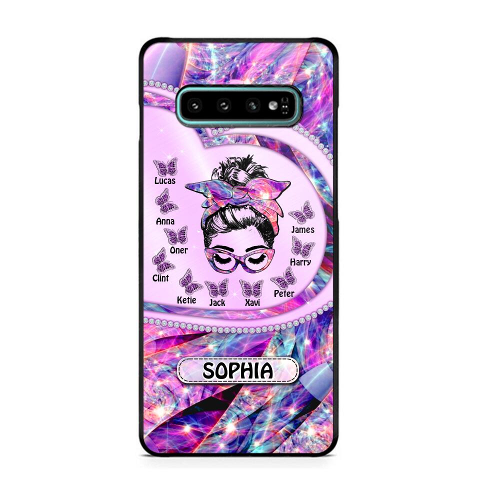 Personalized Grandma Kid Phone Case Printed 22AUG-DT19