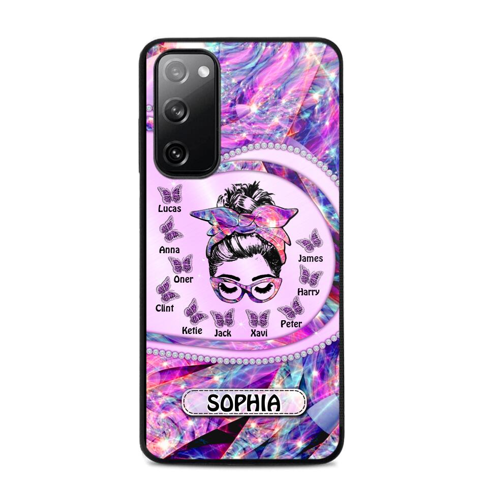 Personalized Grandma Kid Phone Case Printed 22AUG-DT19