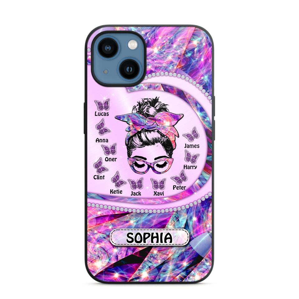 Personalized Grandma Kid Phone Case Printed 22AUG-DT19