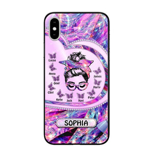 Personalized Grandma Kid Phone Case Printed 22AUG-DT19