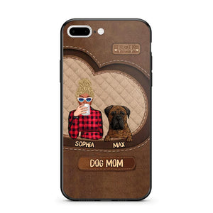 Personalized Dog Mom Phone Case Printed 22AUG-HQ19