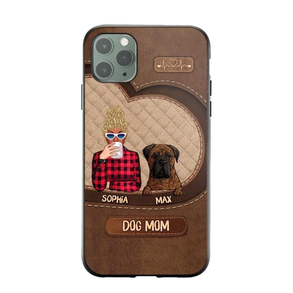 Personalized Dog Mom Phone Case Printed 22AUG-HQ19