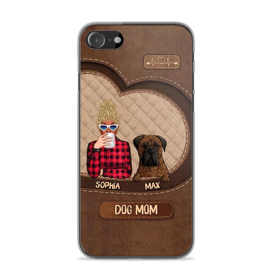 Personalized Dog Mom Phone Case Printed 22AUG-HQ19