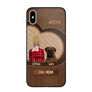 Personalized Dog Mom Phone Case Printed 22AUG-HQ19