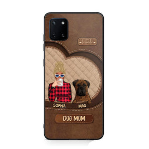 Personalized Dog Mom Phone Case Printed 22AUG-HQ19